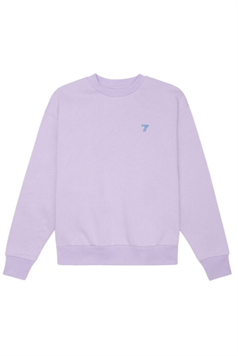 7 Days Active, Organic Crewneck, Lavender